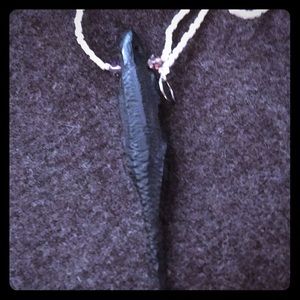 Teeny tiny white shell necklace